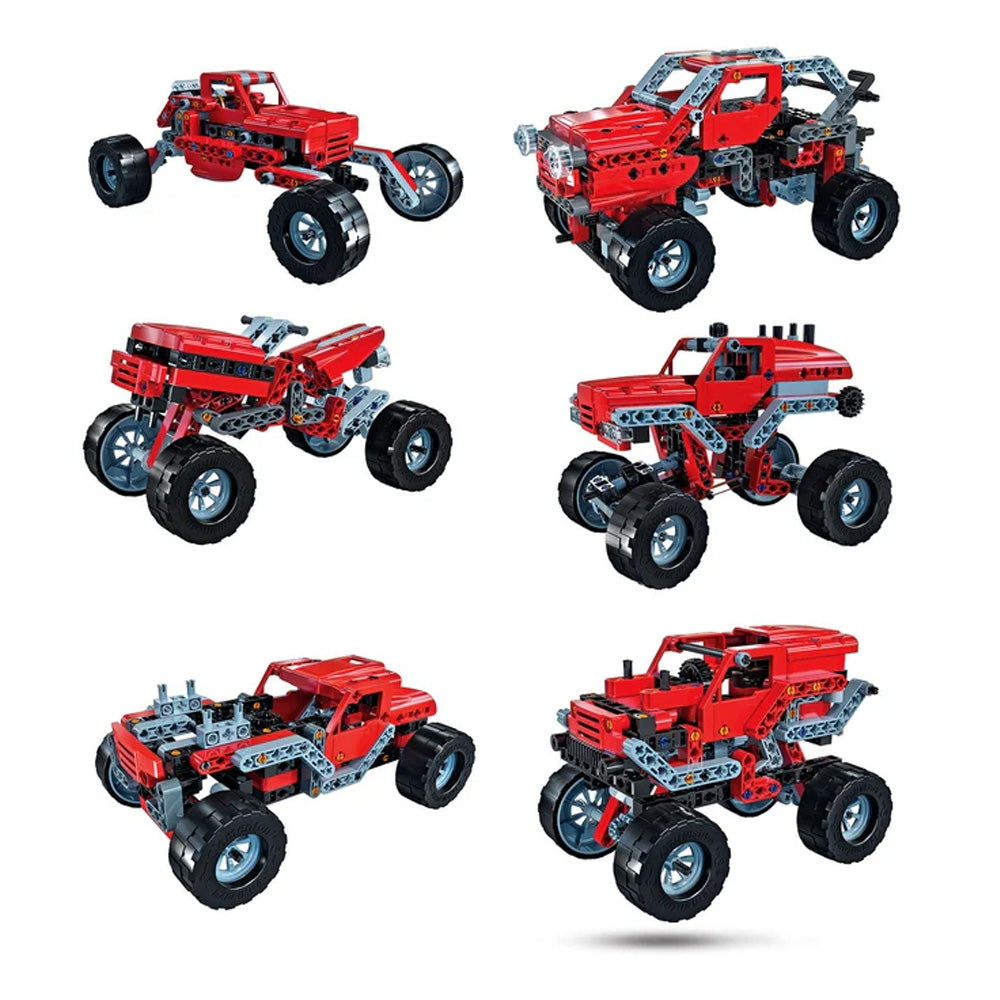 Clementoni Science Museum Build: Mechanics - Monster Truck STEM Toy Age 8+