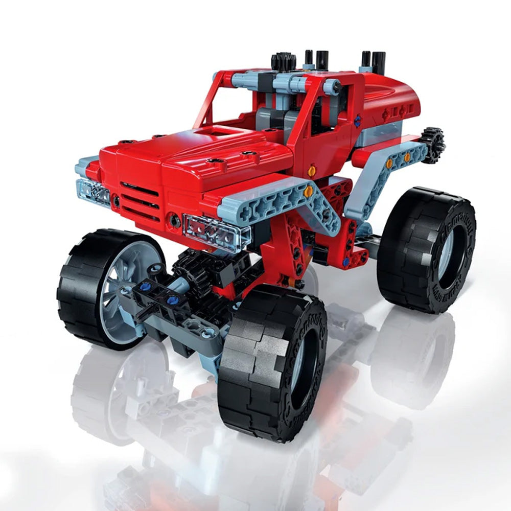 Clementoni Science Museum Build: Mechanics - Monster Truck STEM Toy Age 8+