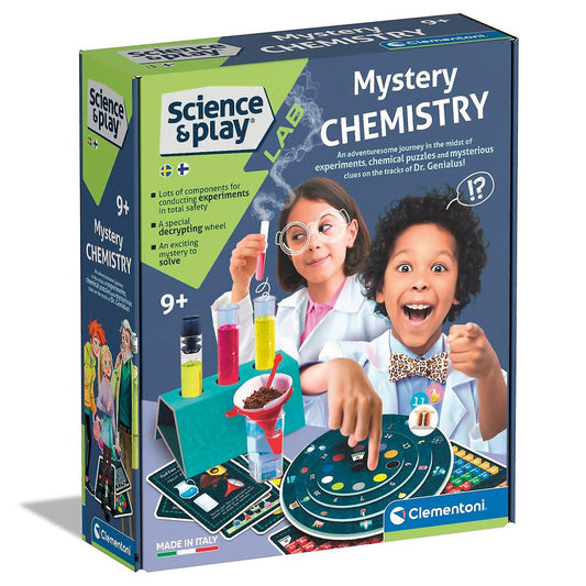 Clementoni Science & Play Lab: Mystery Chemistry STEM Set Age 9+