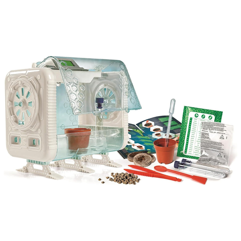 Clementoni Science & Play: Smart-Tech Greenhouse - STEM Toy Age 8+