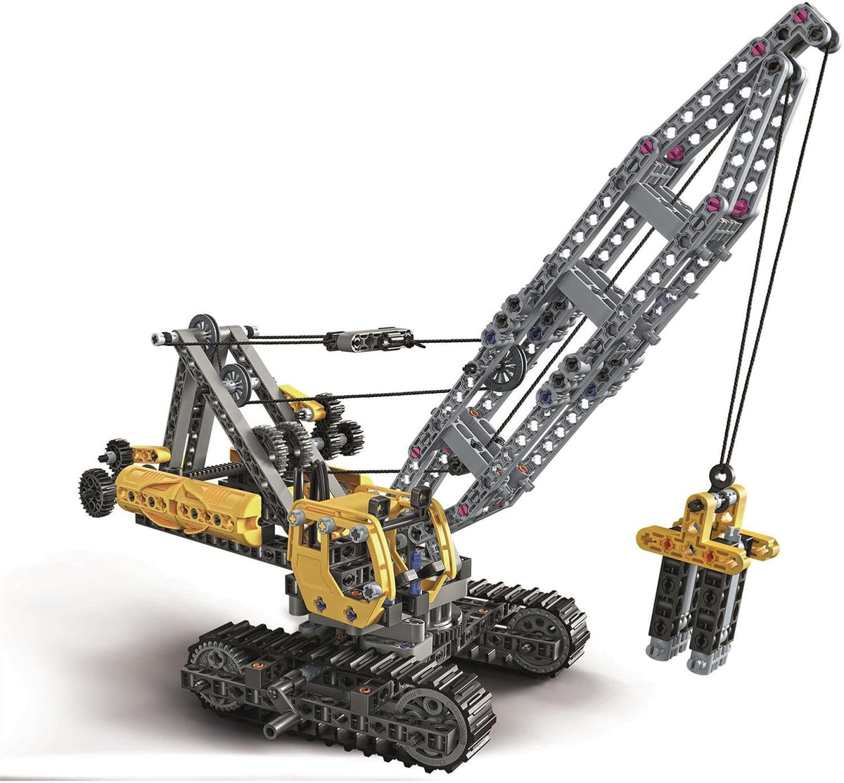 Clementoni Science & Play Build: Mechanics - Demolition Crane STEM Toy Age 8+