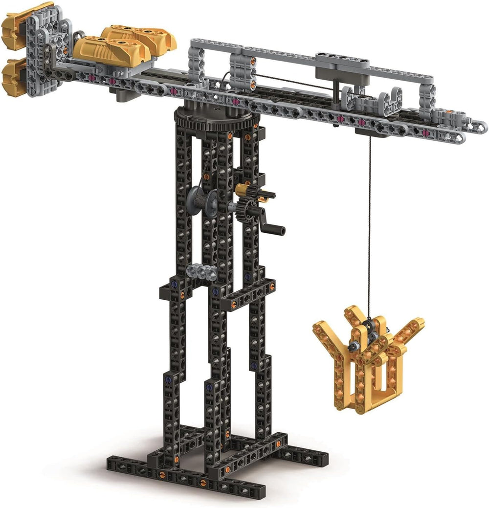 Clementoni Science & Play Build: Mechanics - Demolition Crane STEM Toy Age 8+