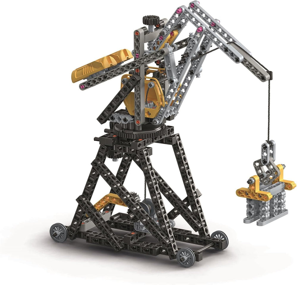 Clementoni Science & Play Build: Mechanics - Demolition Crane STEM Toy Age 8+