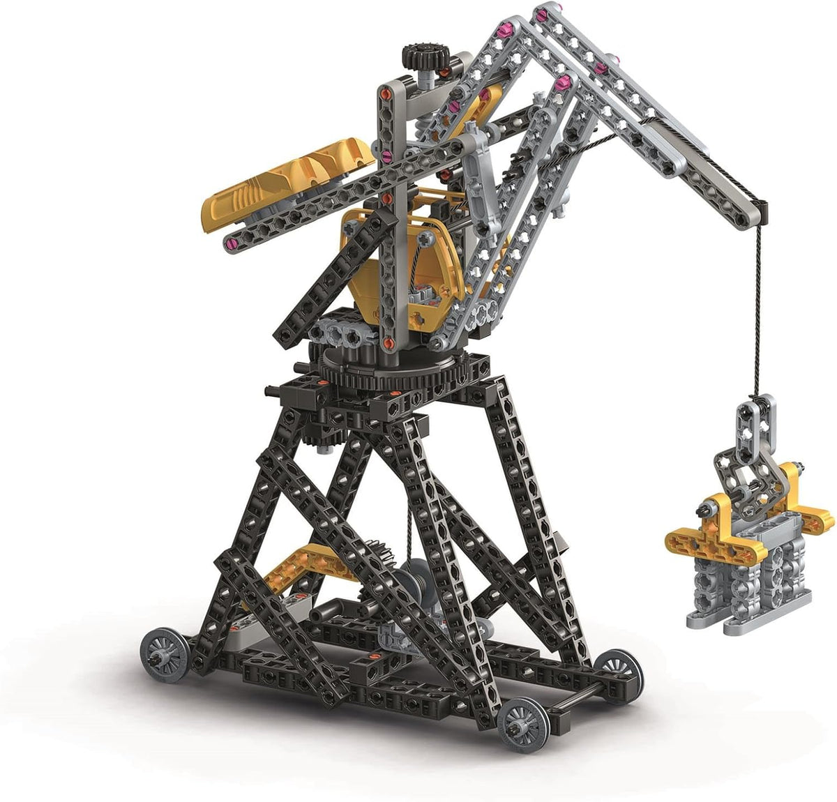 Clementoni Science & Play Build: Mechanics - Demolition Crane STEM Toy Age 8+ - image 4