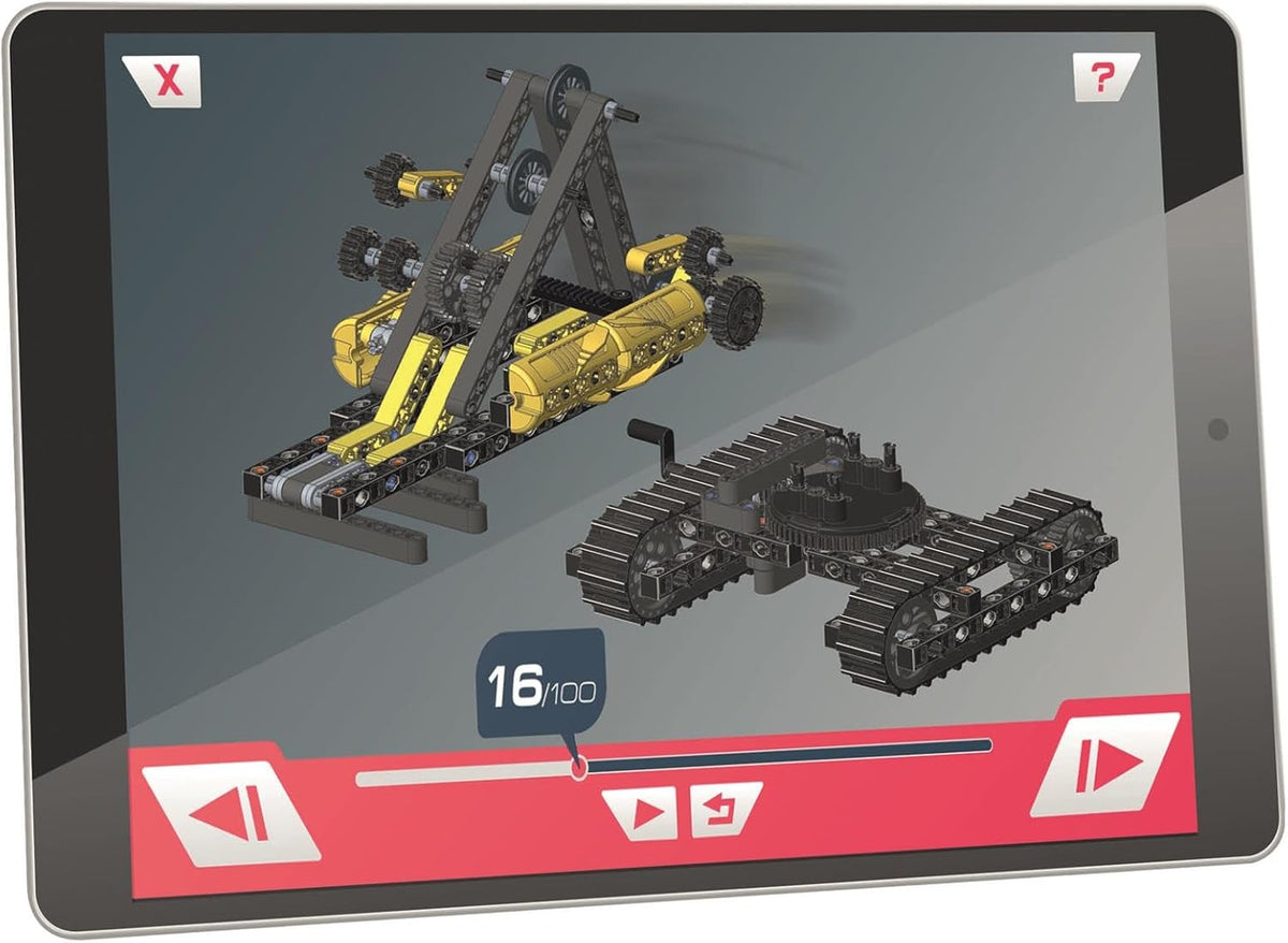 Clementoni Science & Play Build: Mechanics - Demolition Crane STEM Toy Age 8+