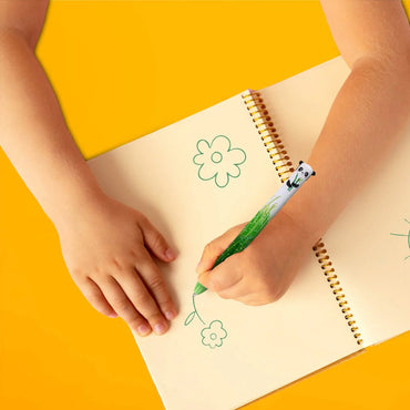 Legami Two-Colour Ballpoint Pen - Click&Clack - Panda