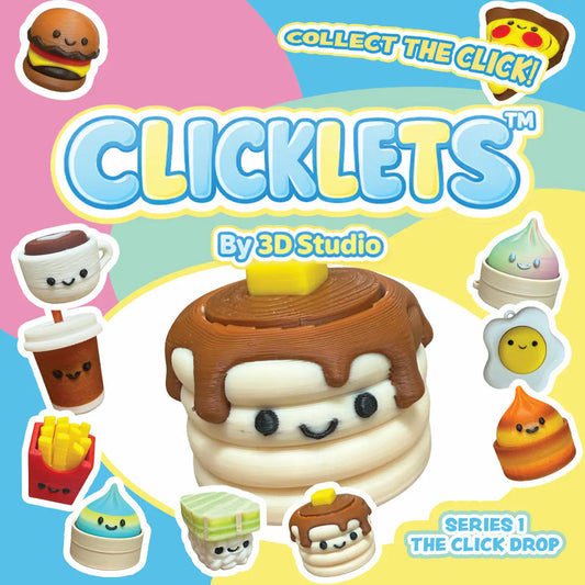 Clicklets Series 1 - The Click Drop - Fidget Toy