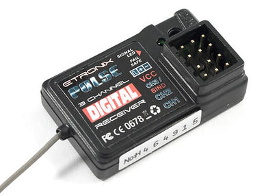 Etronix Pulse GFSK EX2 Sport 2.4ghz 2ch Wheel Radio ET1060