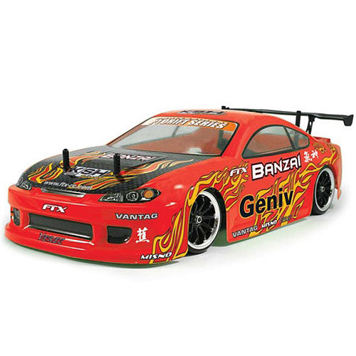 FTX Banzai 1/10 4WD Brushed Drift RTR RC Car with Batt, Chgr & 2.4ghz Radio FTX5529