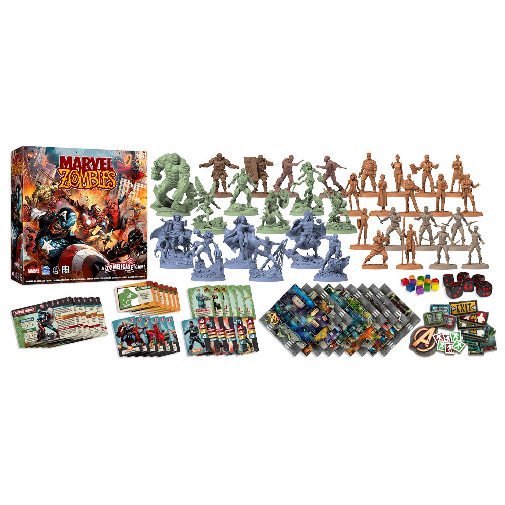 Marvel Zombies: Core Box - Zombicide Board Game CMON MZB002