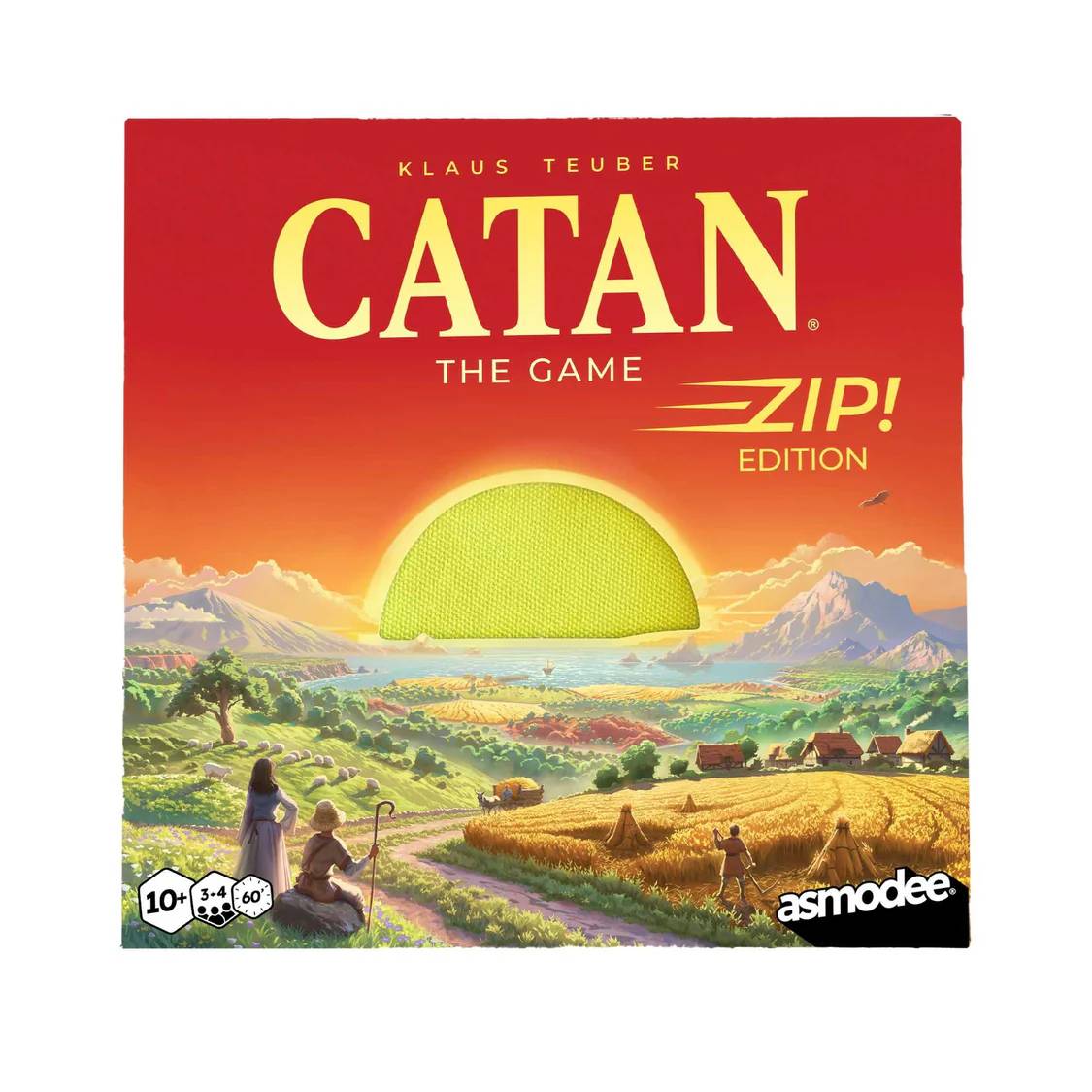 CATAN - Board Game Zip! - Age 10+ - 3-4 Players - 60min