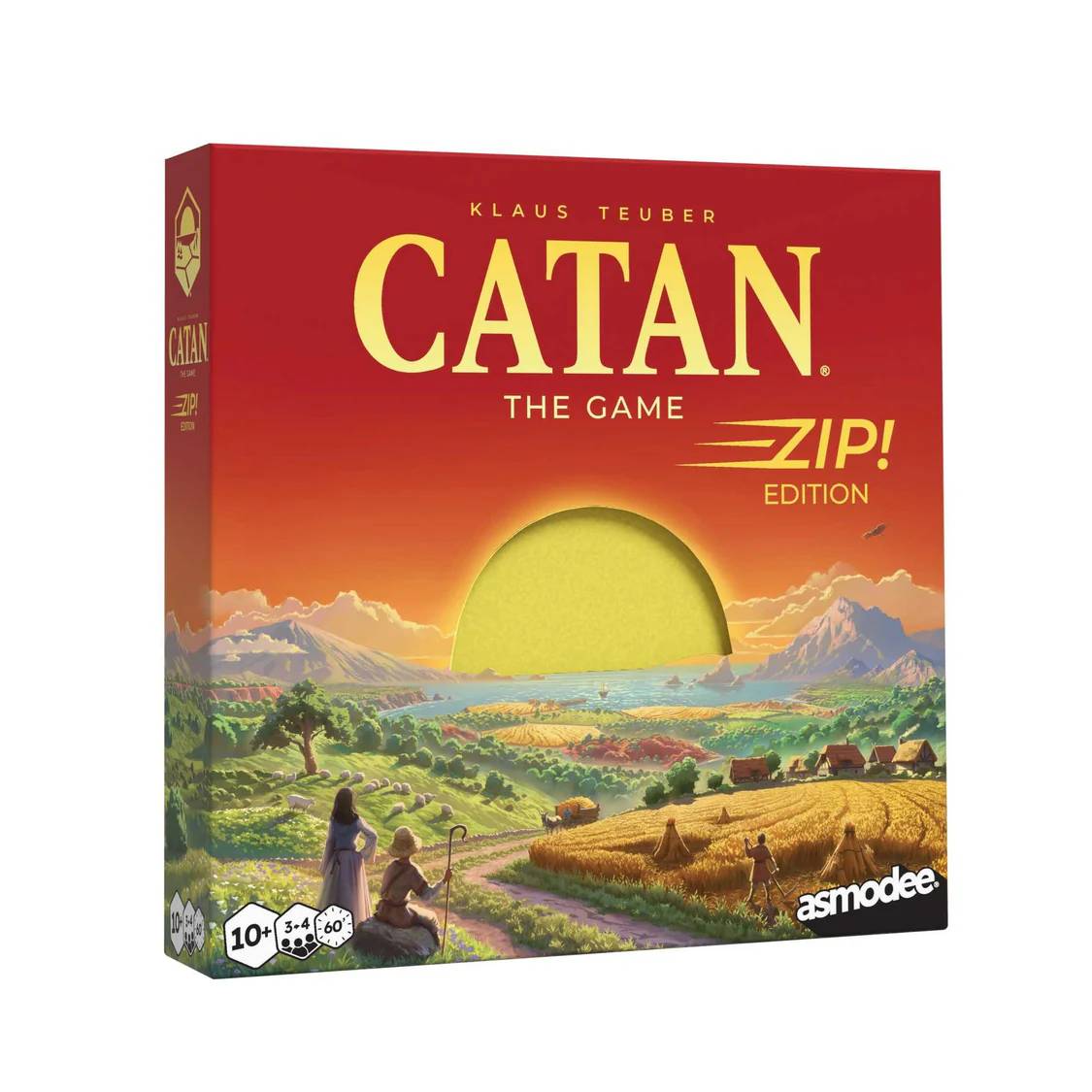 CATAN - Board Game Zip! - Age 10+ - 3-4 Players - 60min