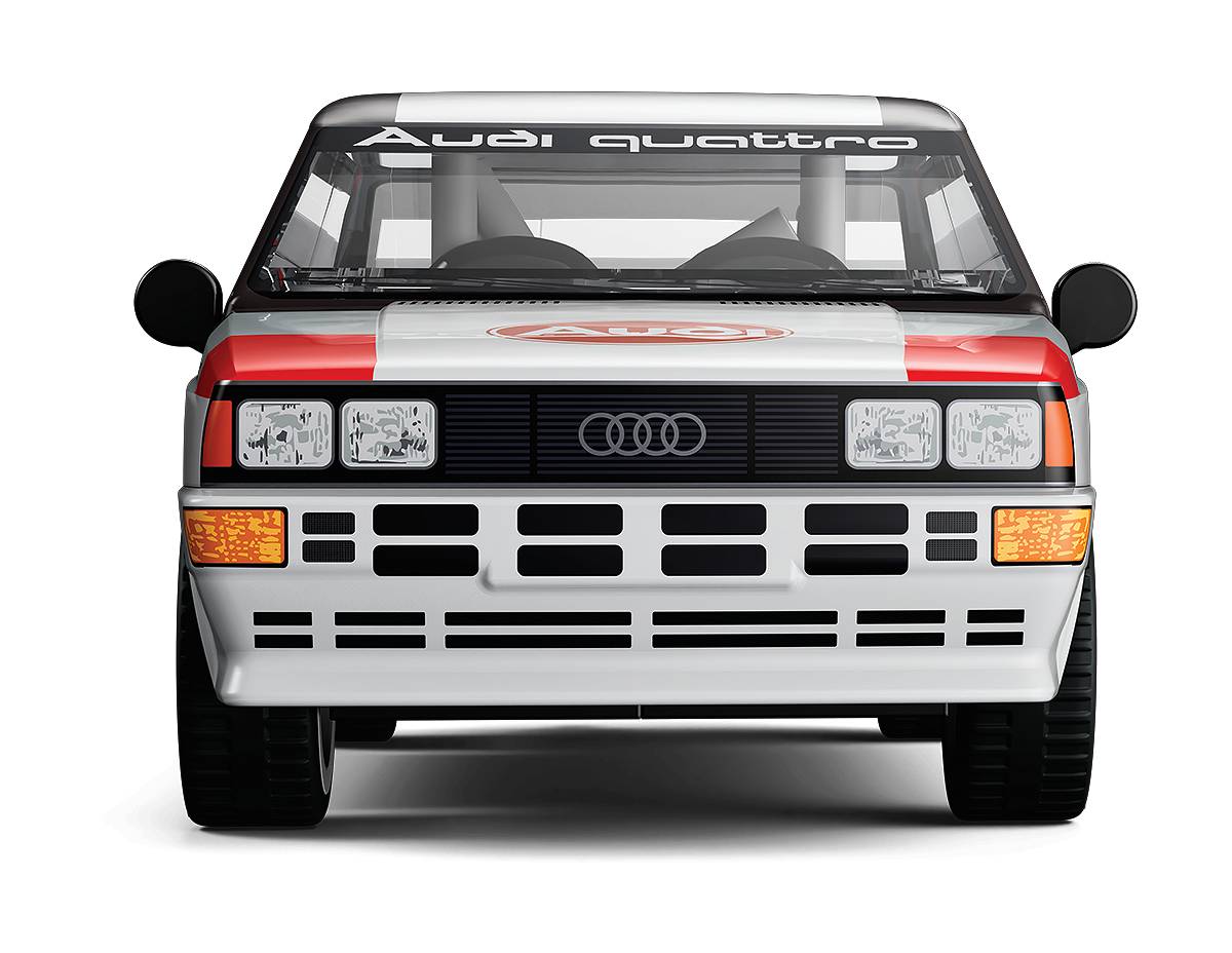 COBI 24666 Audi Quattro Group 4 1981 1:35 Brick Model Car 167pcs