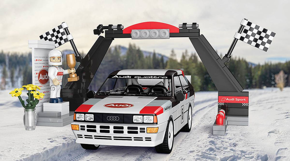 COBI 24666 Audi Quattro Group 4 1981 1:35 Brick Model Car 167pcs