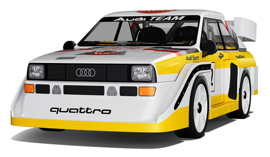 COBI 24667 Audi Sport Quattro S1 E2 1985 1:35 Brick Model 148pcs