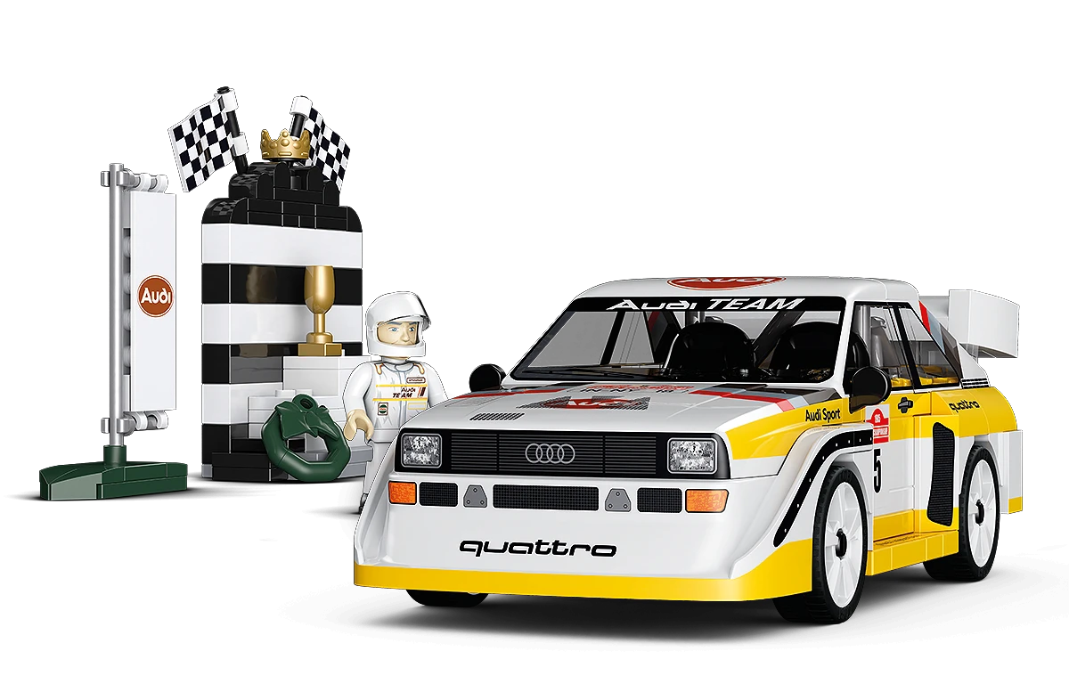 COBI 24668 Audi Sport Quattro S1 No.5 1:35 Brick Model 230pcs