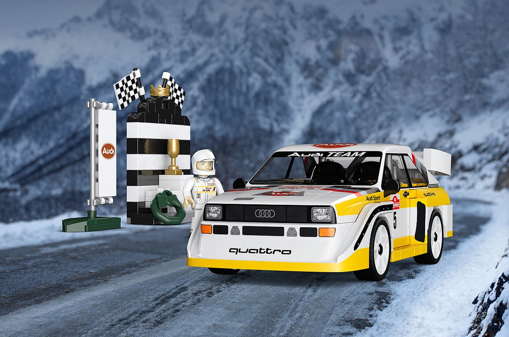 COBI 24668 Audi Sport Quattro S1 No.5 1:35 Brick Model 230pcs