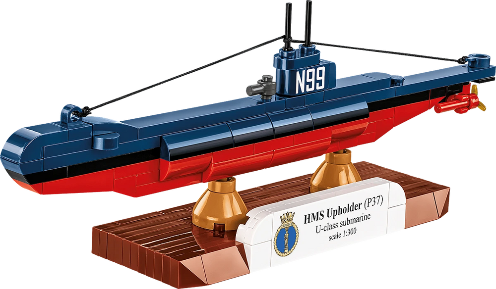 COBI 4862 HMS Upholder (P37) U-class 1:300 Brick Model Submarine 140pcs