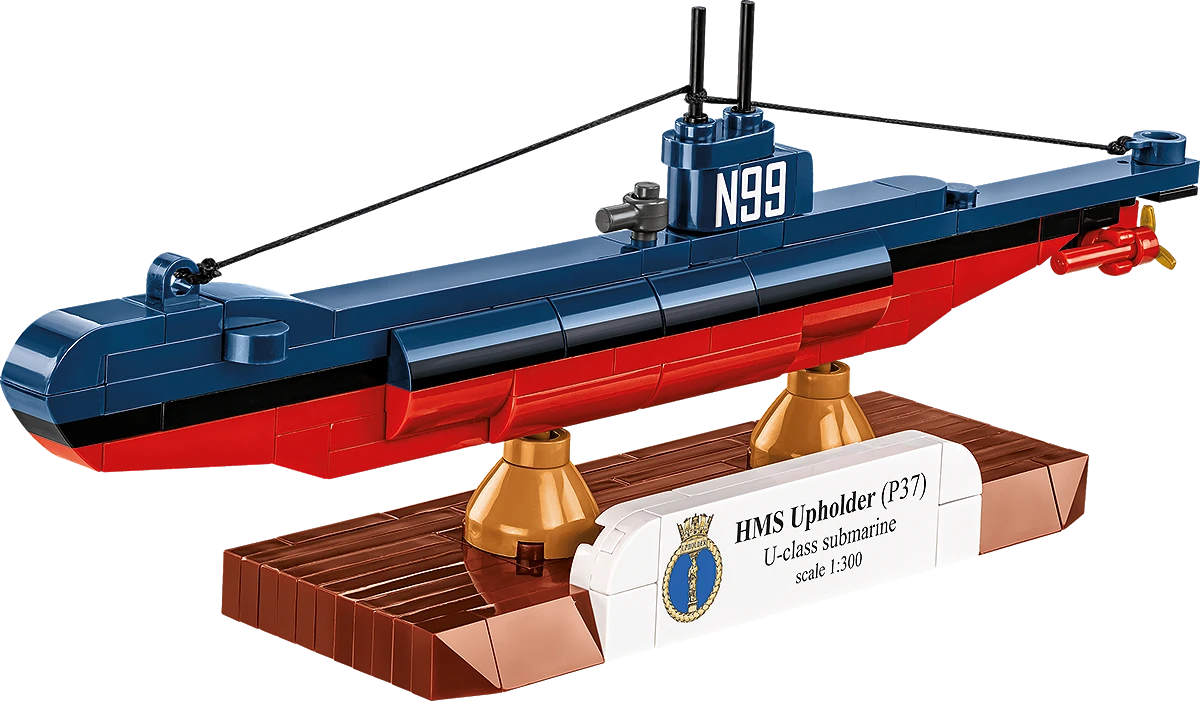 COBI 4862 HMS Upholder (P37) U-class 1:300 Brick Model Submarine 140pcs