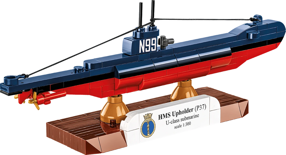 COBI 4862 HMS Upholder (P37) U-class 1:300 Brick Model Submarine 140pcs