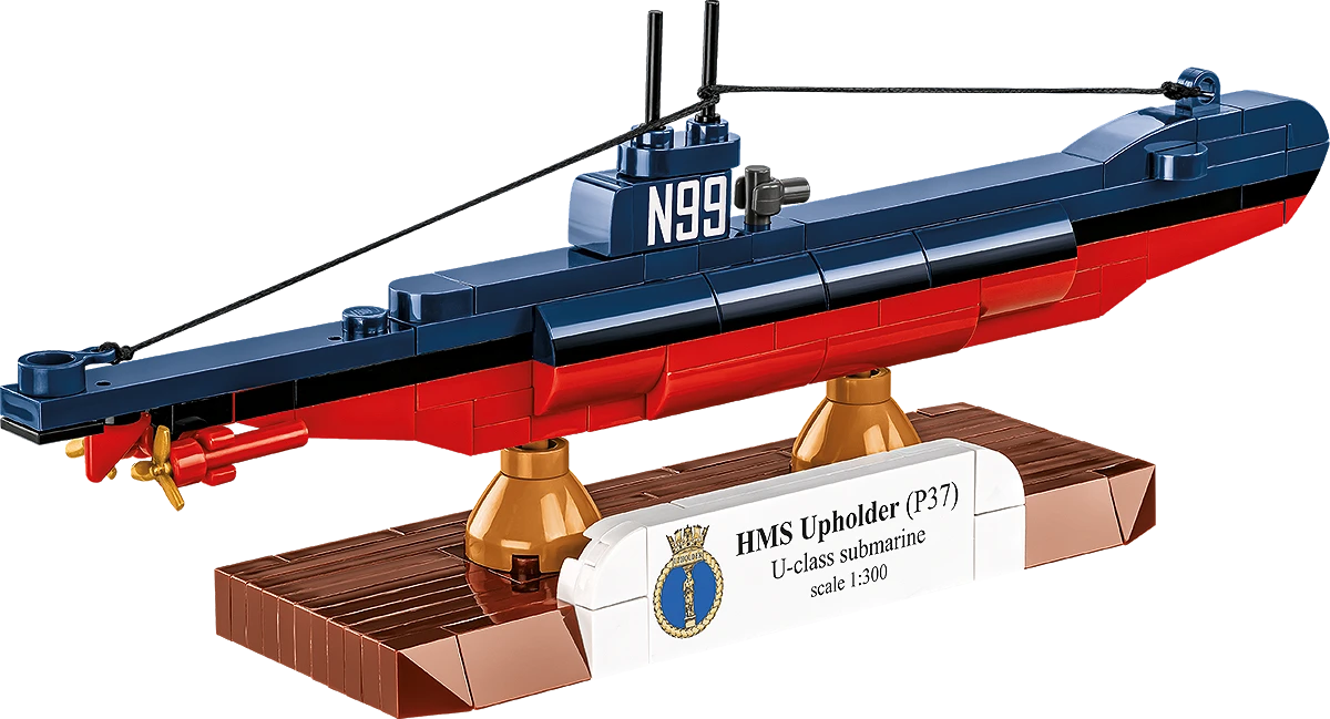 COBI 4862 HMS Upholder (P37) U-class 1:300 Brick Model Submarine 140pcs