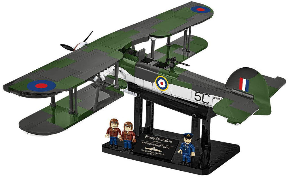 COBI 5769 Fairey Swordfish Executive Edition HC WWII 1:32 Brick Plane Kit 960pcs