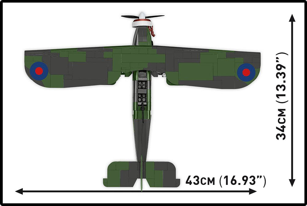 COBI 5769 Fairey Swordfish Executive Edition HC WWII 1:32 Brick Plane Kit 960pcs