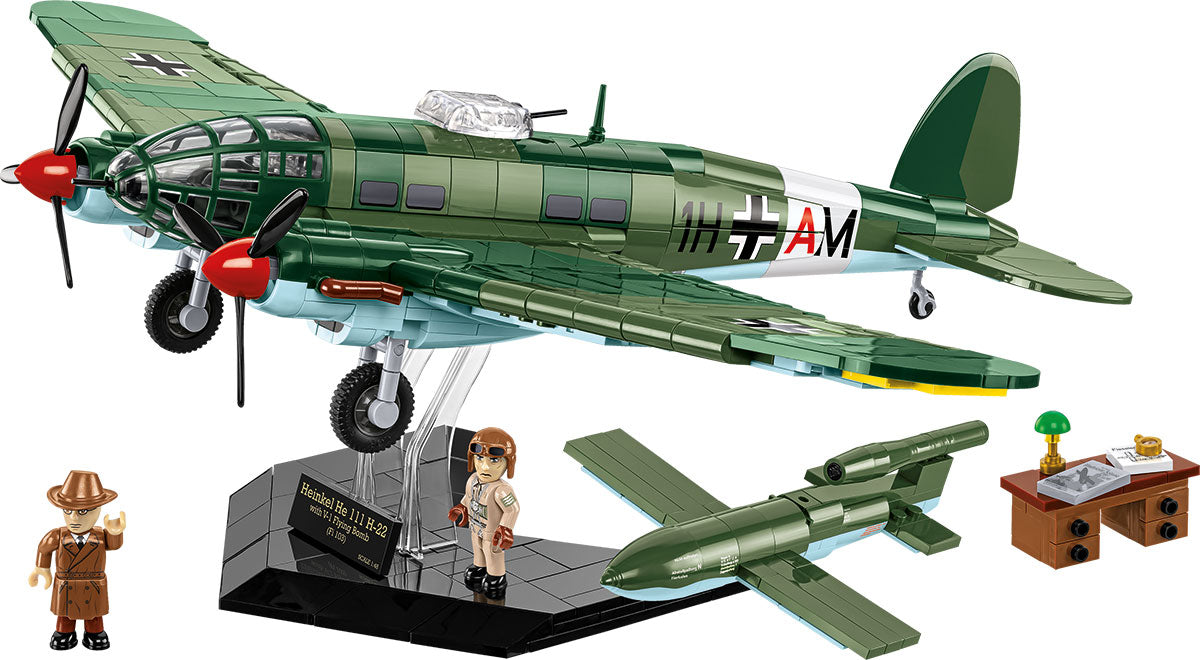 COBI 5771 Heinkel He 111 H-22 Executive Edition HC WWII 1:48 Brick Kit 924pcs