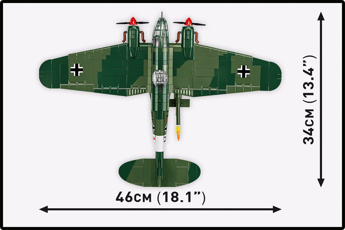 COBI 5771 Heinkel He 111 H-22 Executive Edition HC WWII 1:48 Brick Kit 924pcs