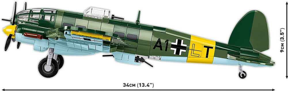 COBI 5772 Heinkel He 111 H-3 HC WWII 1:48 Brick Model Plane Kit 788pcs