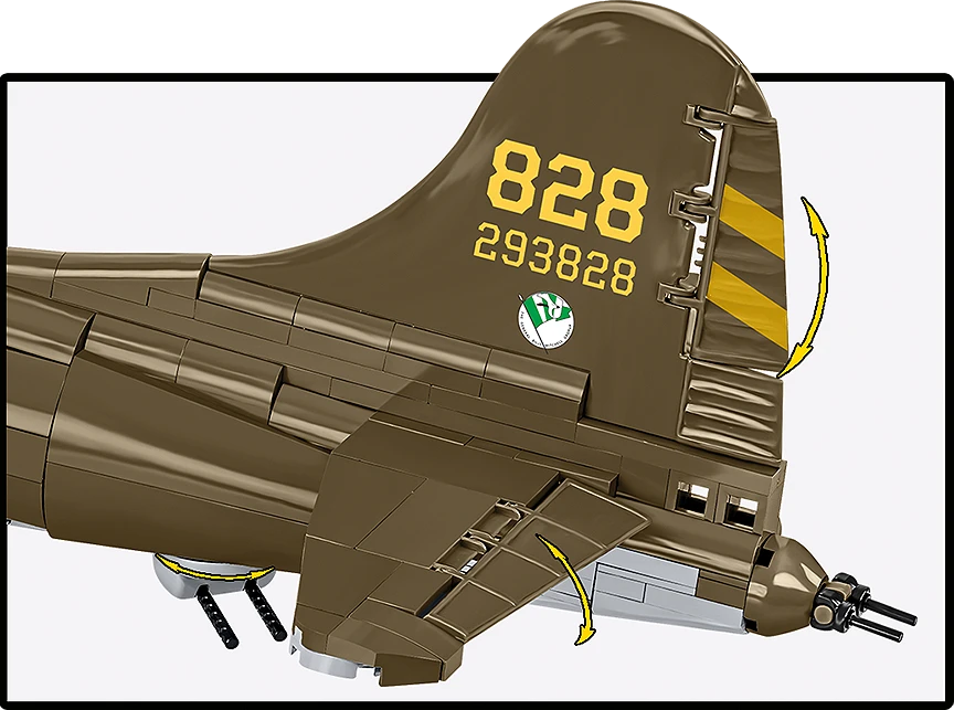 COBI 5774 Boeing B-29 Superfortress 1:72 Brick Model 1050pcs