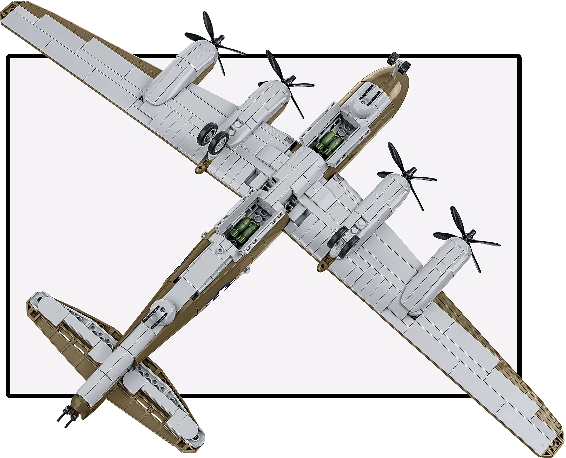 COBI 5774 Boeing B-29 Superfortress 1:72 Brick Model 1050pcs