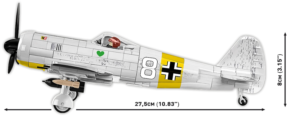 COBI 5775 Focke-Wulf Fw 190 A-4 1:32 Brick Model 365pcs