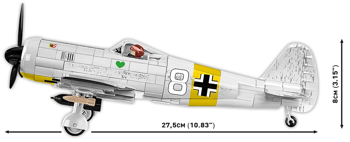 COBI 5775 Focke-Wulf Fw 190 A-4 1:32 Brick Model 365pcs