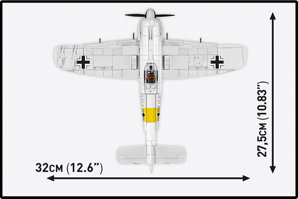 COBI 5775 Focke-Wulf Fw 190 A-4 1:32 Brick Model 365pcs