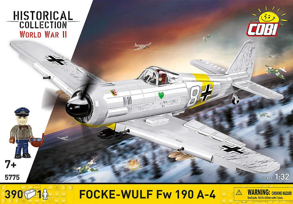 COBI 5775 Focke-Wulf Fw 190 A-4 1:32 Brick Model 365pcs