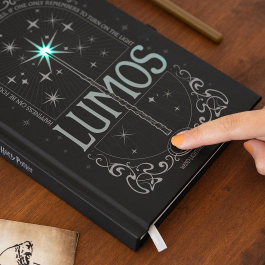 Harry Potter Lumos Maxima Premium A5 Notebook With Light Grupo Erik