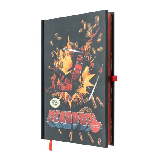 Marvel Deadpool A5 Premium Notebook With Light Grupo Erik