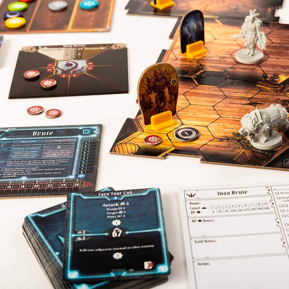 Gloomhaven (5th Printing) Board Game - Cephalofair Games - 1-4 Players