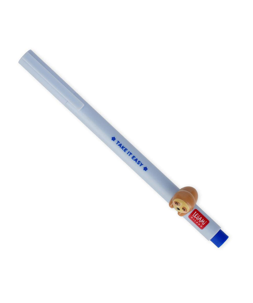 Legami Lovely Friends Gel Pen with Sloth Charm