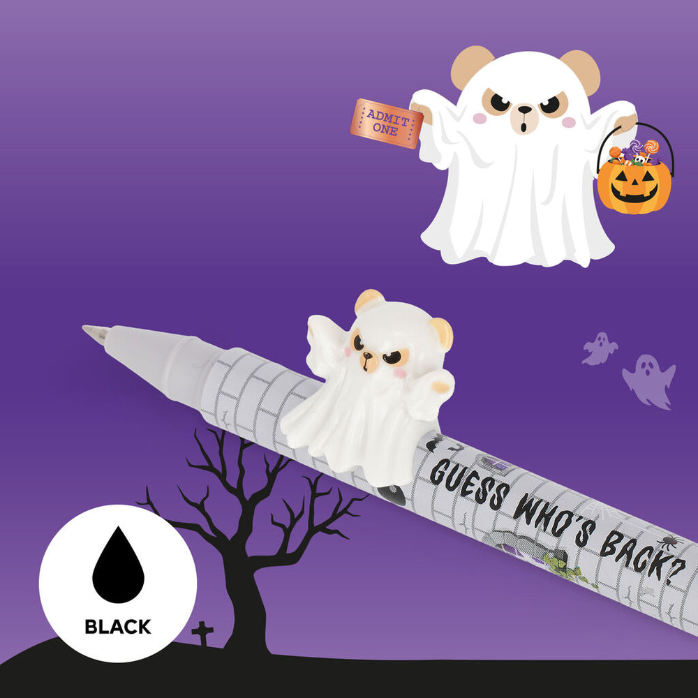 Legami Halloween 26 - Spooky Party - Glow in the Dark Gel Pens - Set of 2