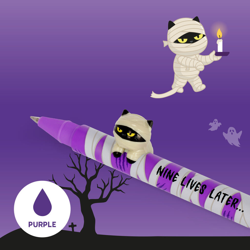 Legami Halloween 26 - Spooky Party - Glow in the Dark Gel Pens - Set of 2