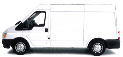 Cararama 15 Ford Transit White O Gauge