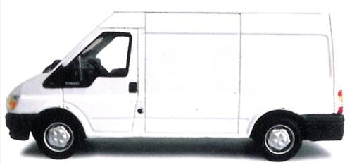 Cararama 15 Ford Transit White O Gauge