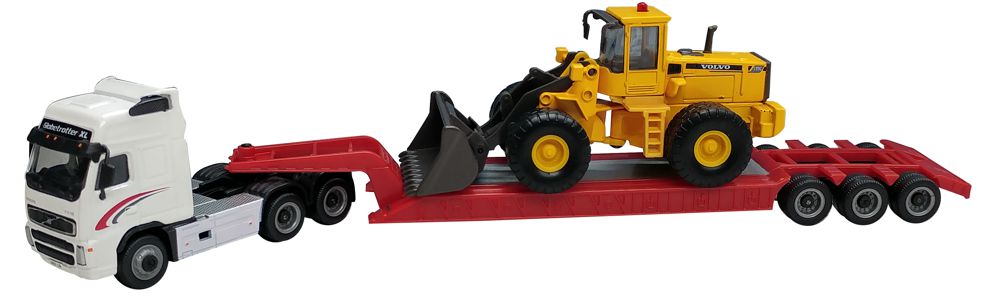 Cararama 185001 Volvo FH12 with L150C Bulldozer HO