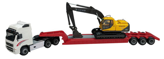 Cararama 185002 Volvo FH12 with EC210 Excavator HO