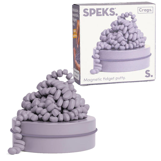 Speks Crags Mini (150+) Magnetic "Putty" - Lavender Adult Fidget Stress-Relief