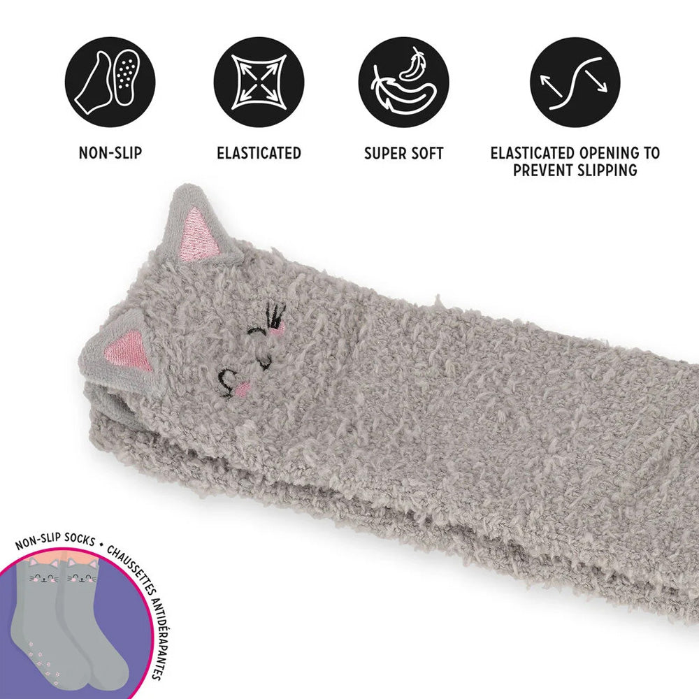 Legami Non-Slip Socks - It's a Match! - Kitty (Adult)