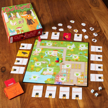 Outfoxed! Board Game Age 5+ 2-4 Players Gamewright