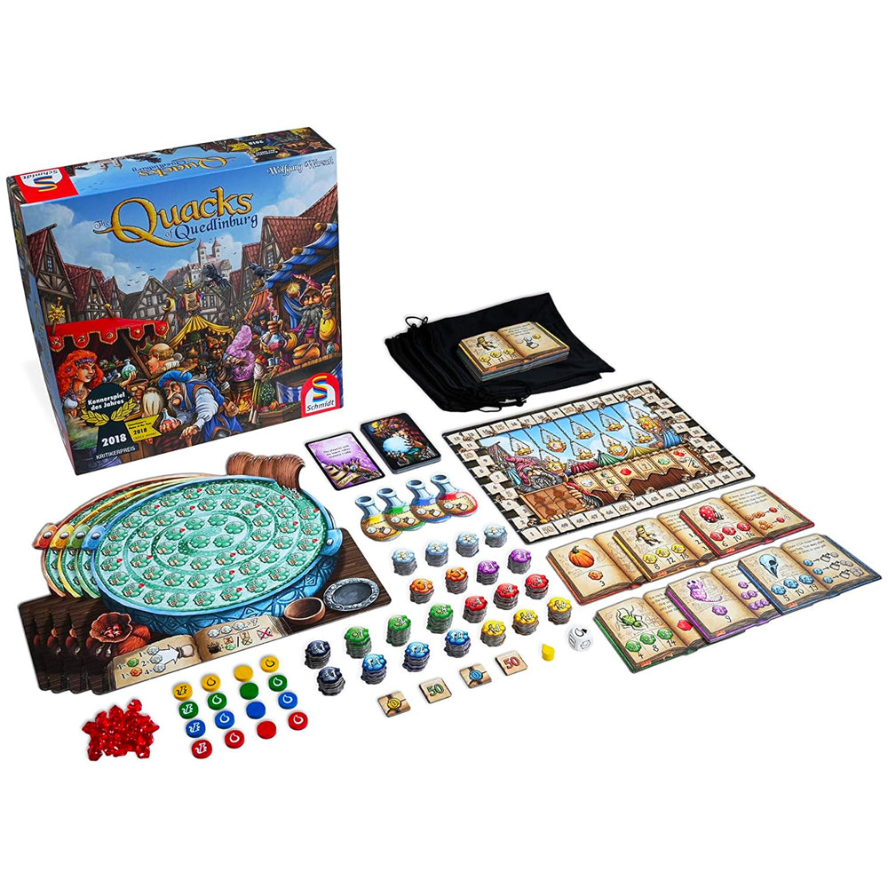 The Quacks of Quedlinburg Board Game - 2-4 Players Age 10+ Schmidt
